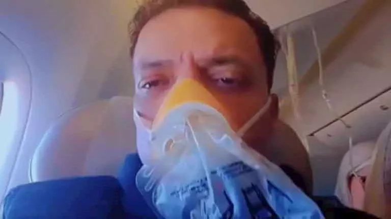 بعد لحظات مرعبة بالطائرة.. عودة طارق الشيخ ورحمة عصام إلى مصر