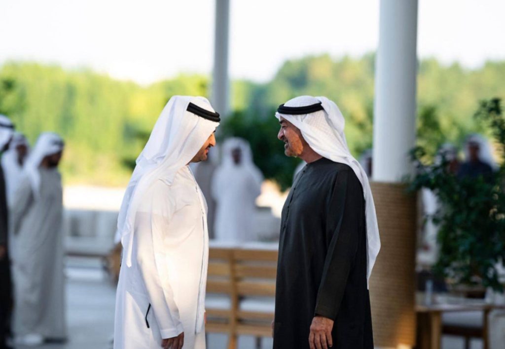 محمد بن زايد سند للشعب وذخر للوطن ومظلة للأمن والأمان