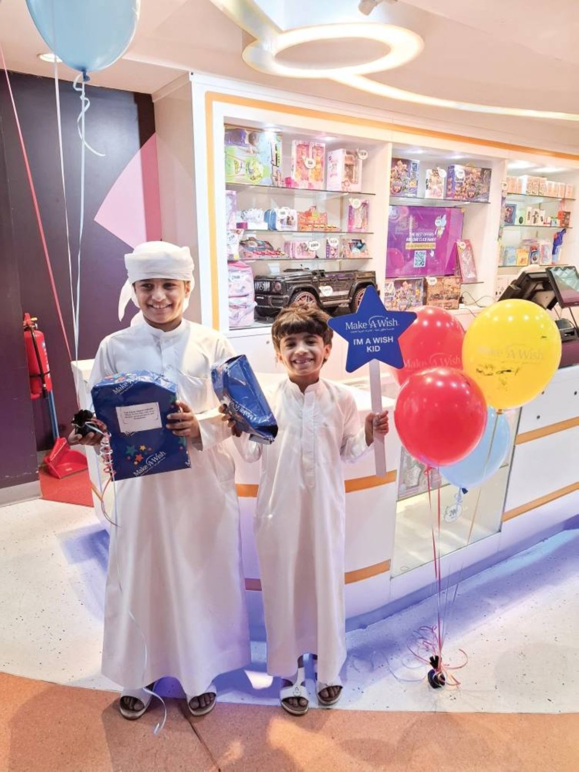 «تحقيق أمنية» تسعد 820 طفلاً من 34 جنسية