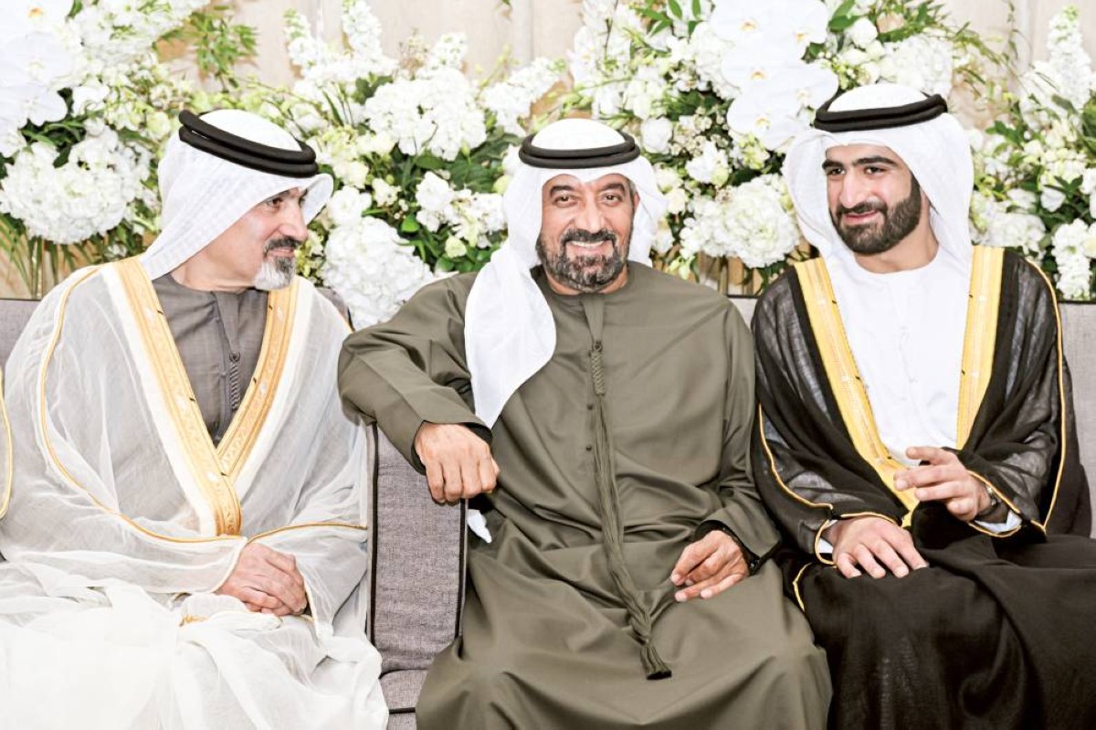  أحمد بن سعيد متوسطاً صلاح تهلك والعريس 