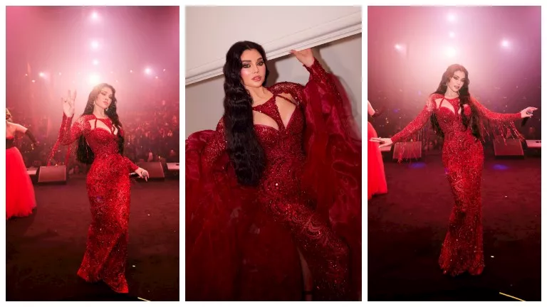 “الحب في كل مكان”.. هيفاء وهبي تخطف الأنظار في حفلها الغنائي في الفلان