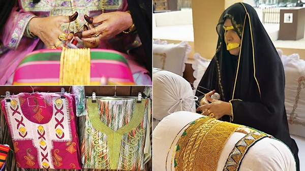 «التلّي».. حِرفةٌ حيّة وتطريز عريق