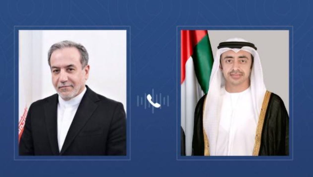 عبدالله بن زايد يؤكد أهمية نجاح المحادثات بين أمريكا وإيران